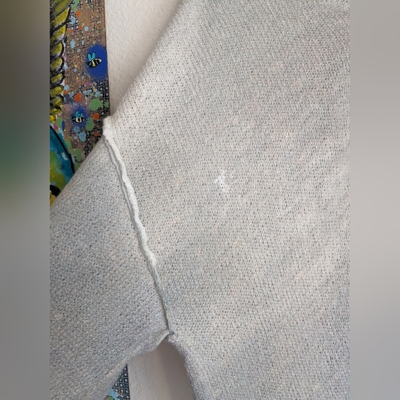 POL Light Green Unique Open Front Tie Back Cardigan Sz L - Picture 7 of 10